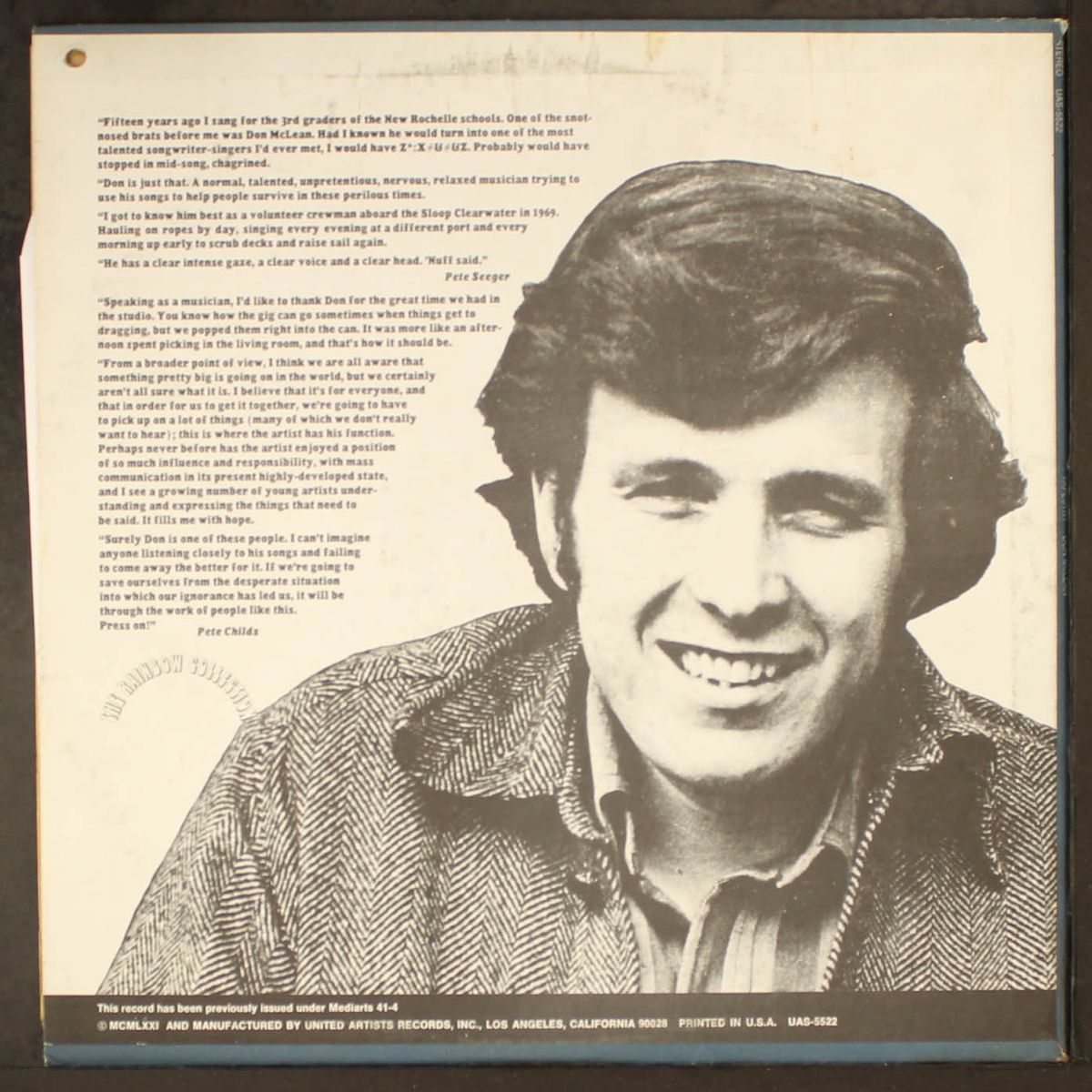 tapestry by DON MCLEAN