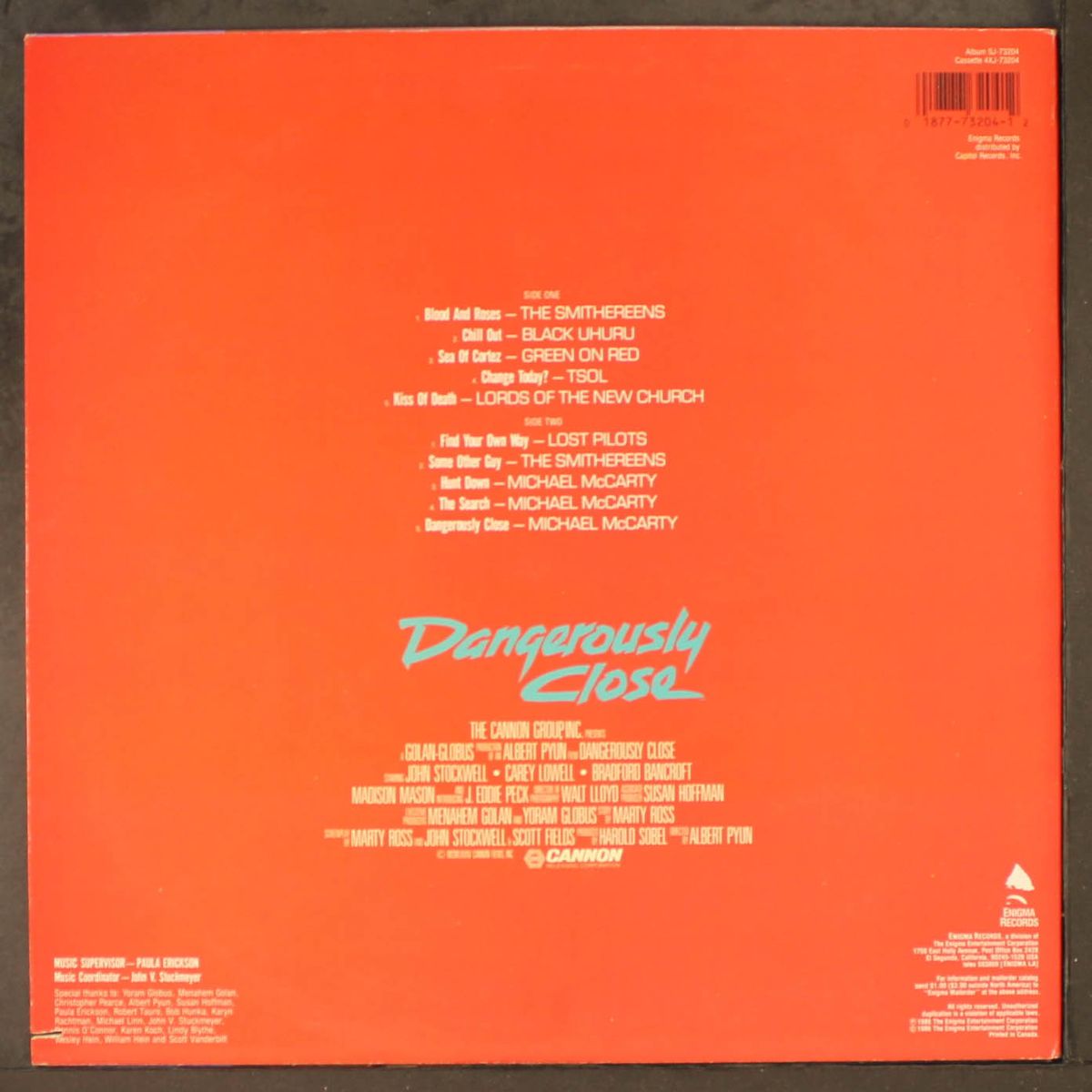 dangerously close by SOUNDTRACK