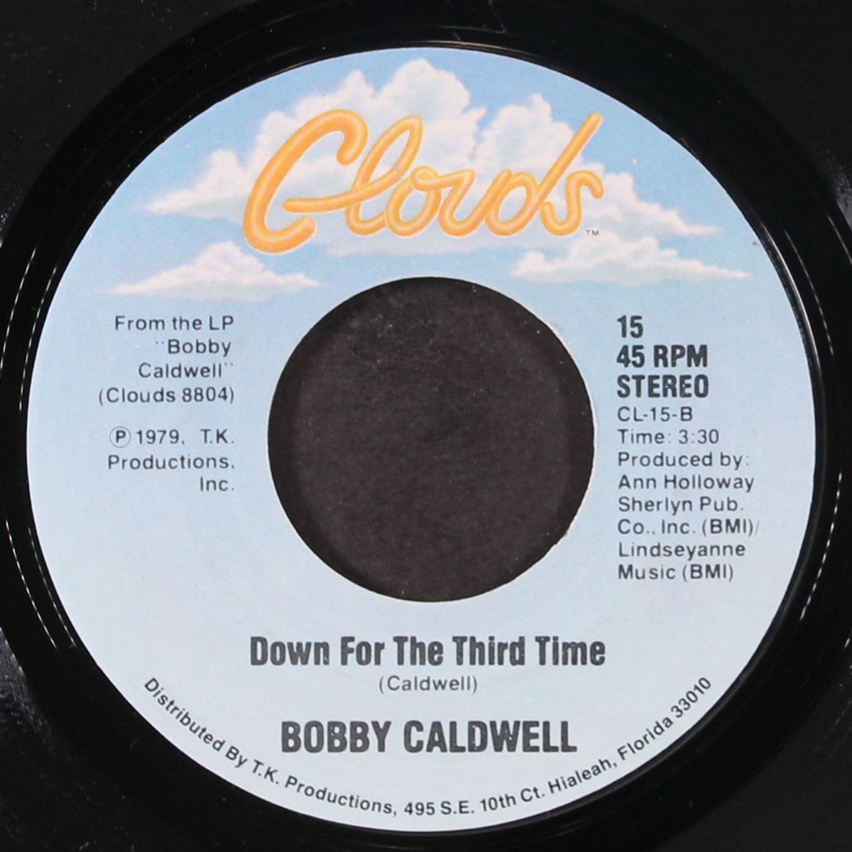 can't say goodbye / down for the third time by BOBBY CALDWELL