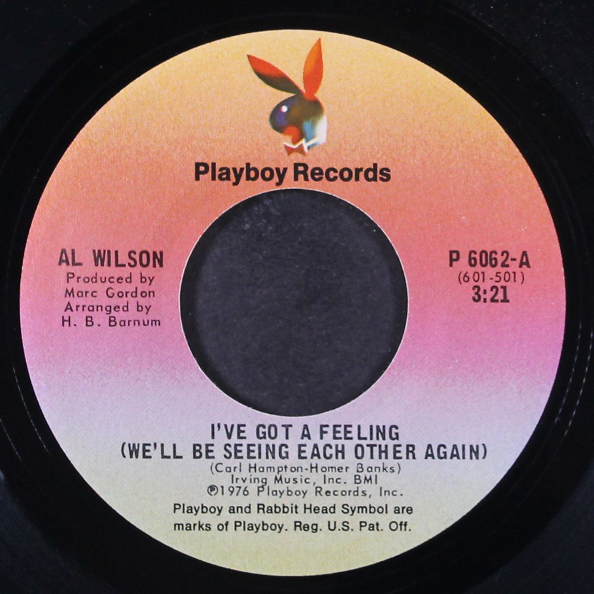 i've got a feeling / be concerned by AL WILSON