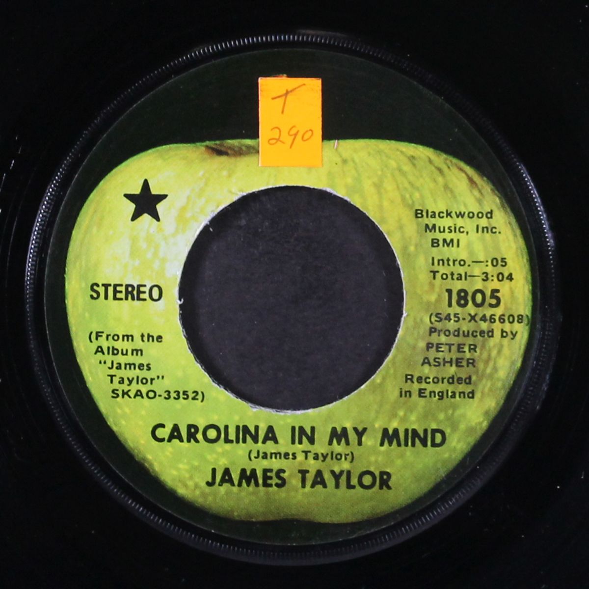 carolina in my mind / something's wrong by JAMES TAYLOR