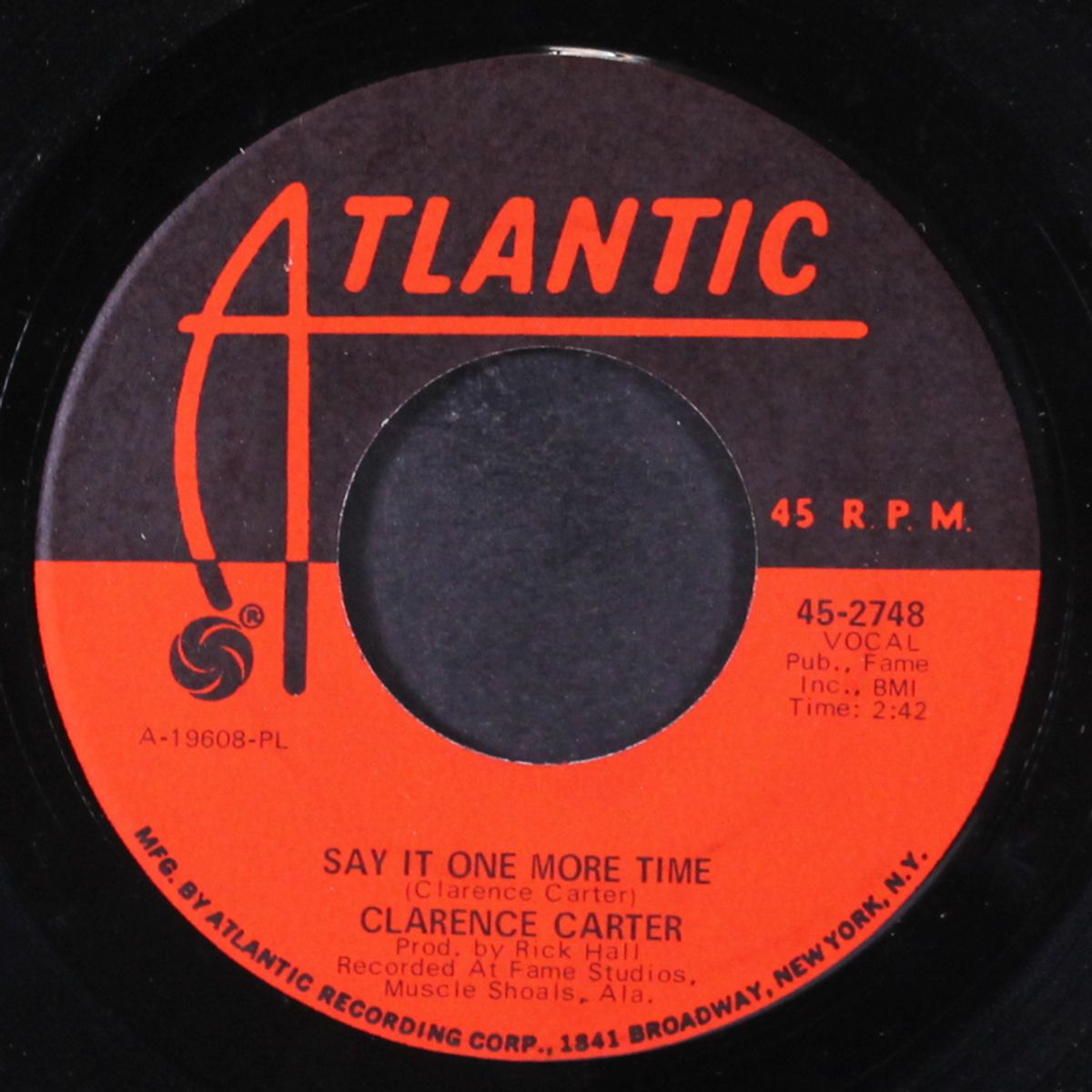 patches / say it one more time by CLARENCE CARTER