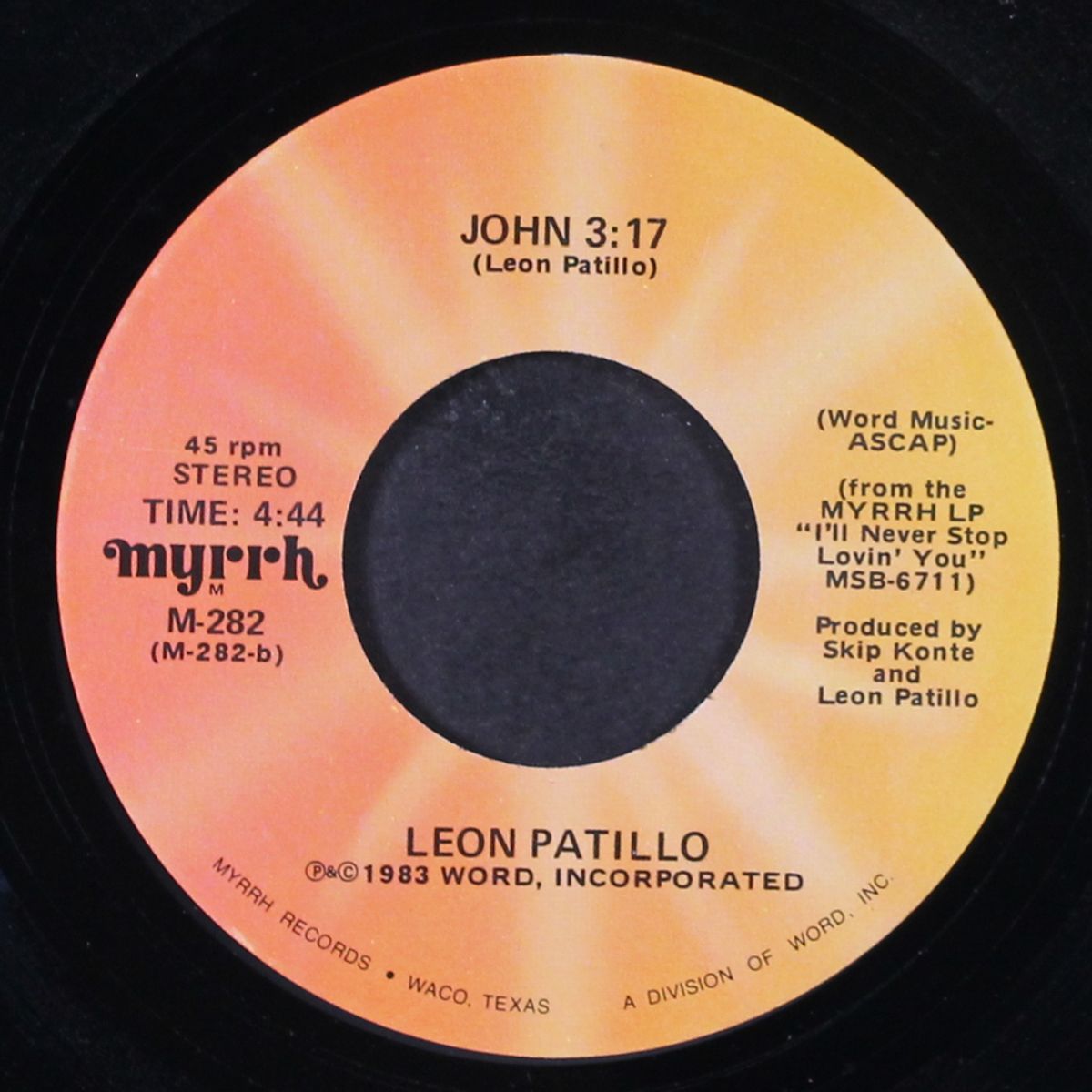dance children dance / john 3:17 by LEON PATILLO