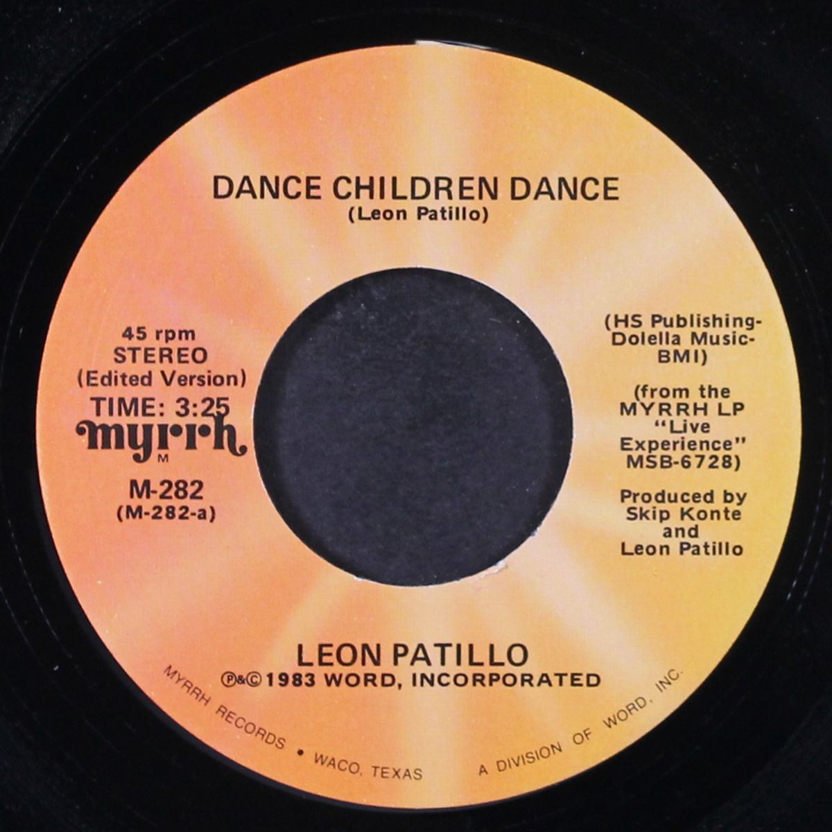 dance children dance / john 3:17 by LEON PATILLO