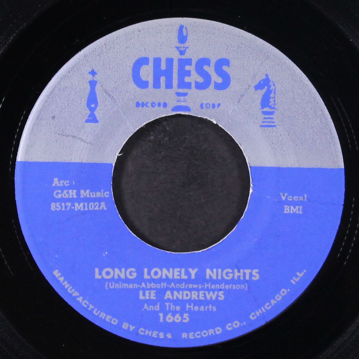 long lonely nights / the clock by LEE ANDREWS & HEARTS