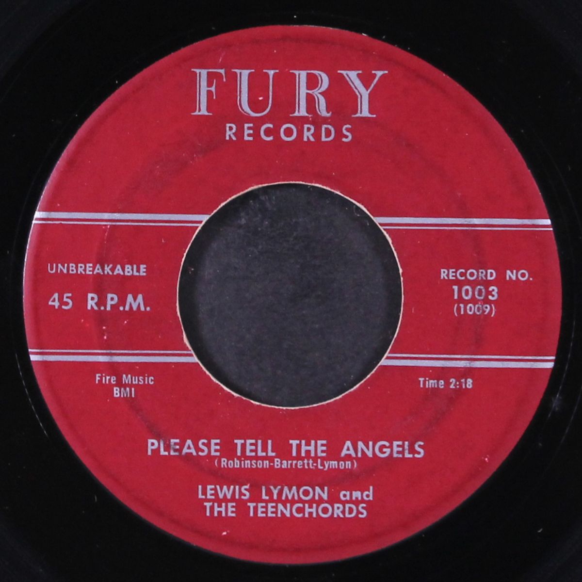 please tell the angels by LEWIS LYMON & TEENCHORDS