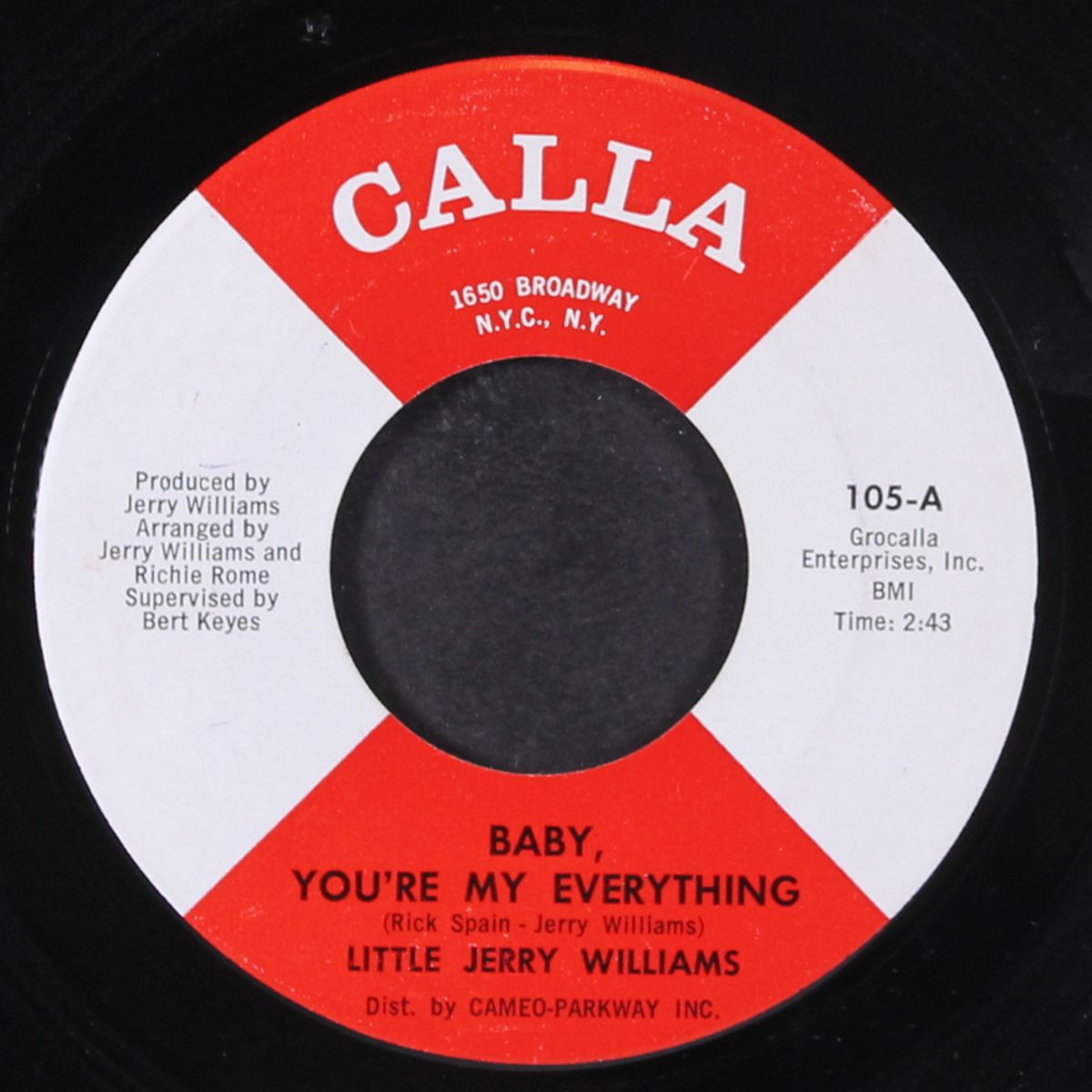 just what do you plan to do about it / baby, you're my everything by LITTLE JERRY WILLIAMS