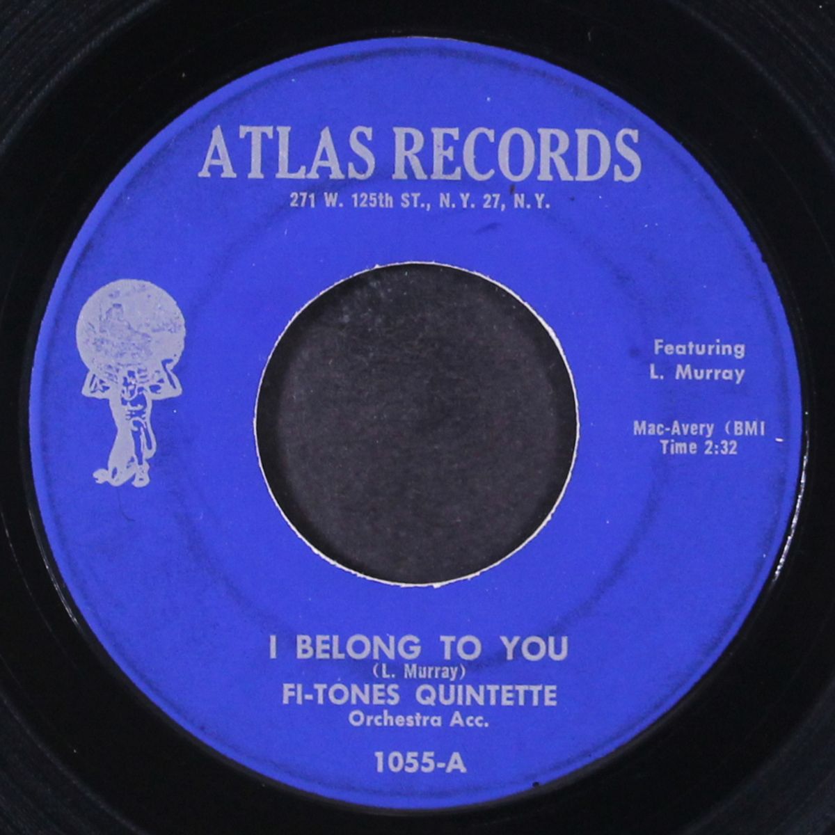 i belong to you / silly & sappy by FI-TONES QUINTETTE