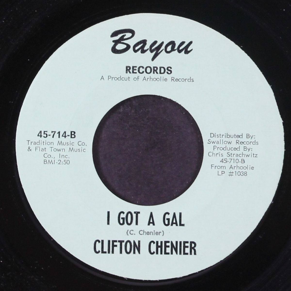 monifique / i got a gal by CLIFTON CHENIER