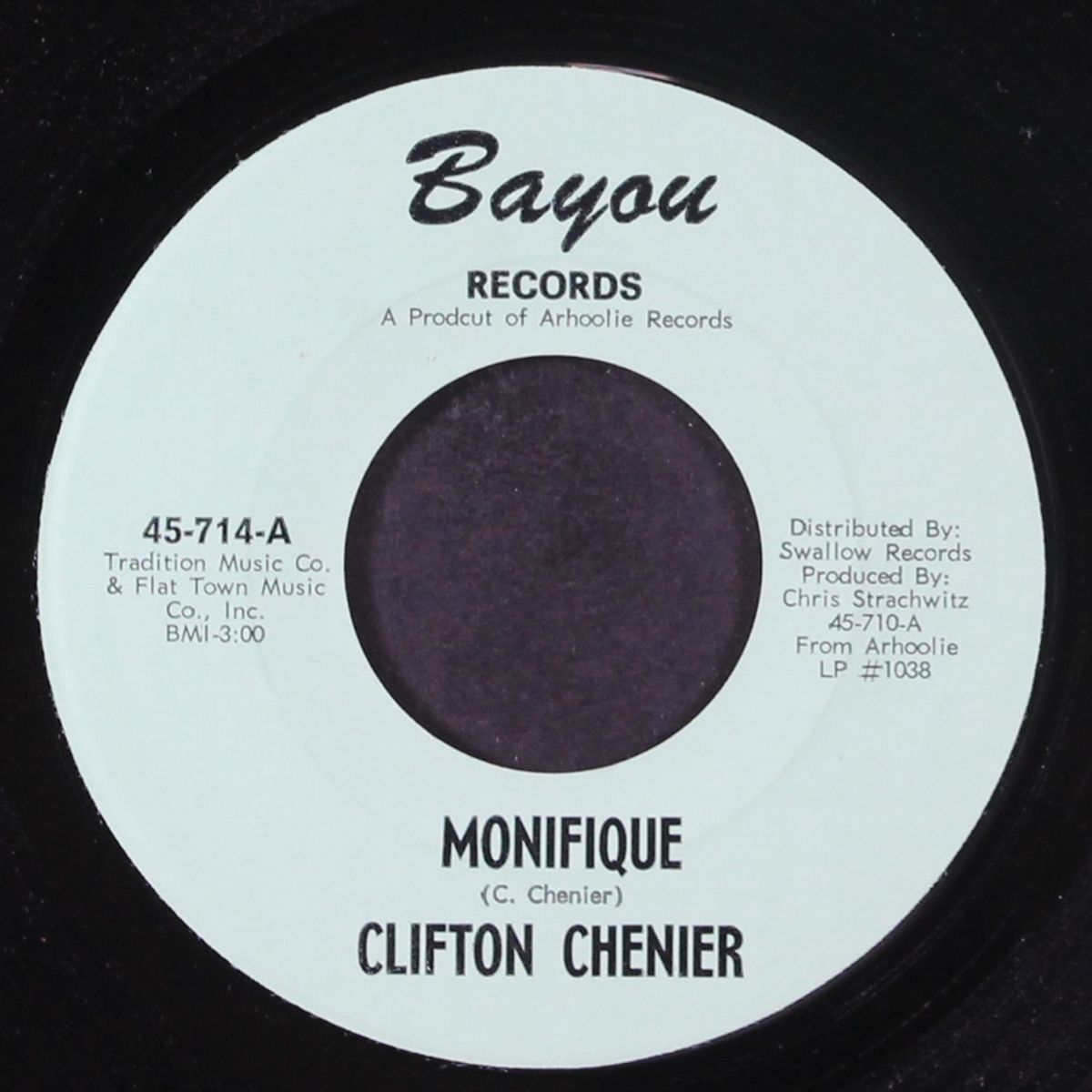 monifique / i got a gal by CLIFTON CHENIER
