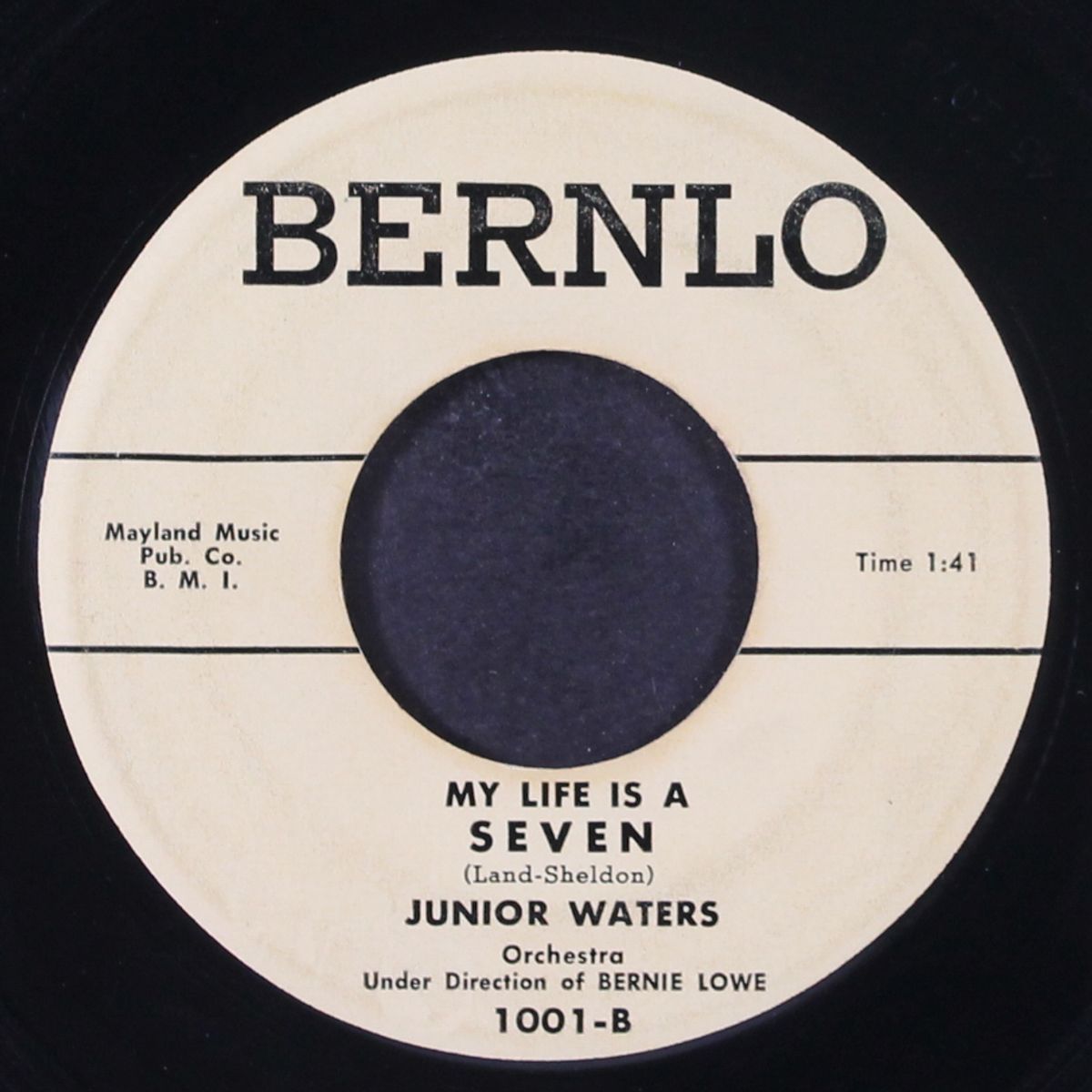 i wonder, i wonder, i wonder / my life is a seven by JUNIOR WATERS