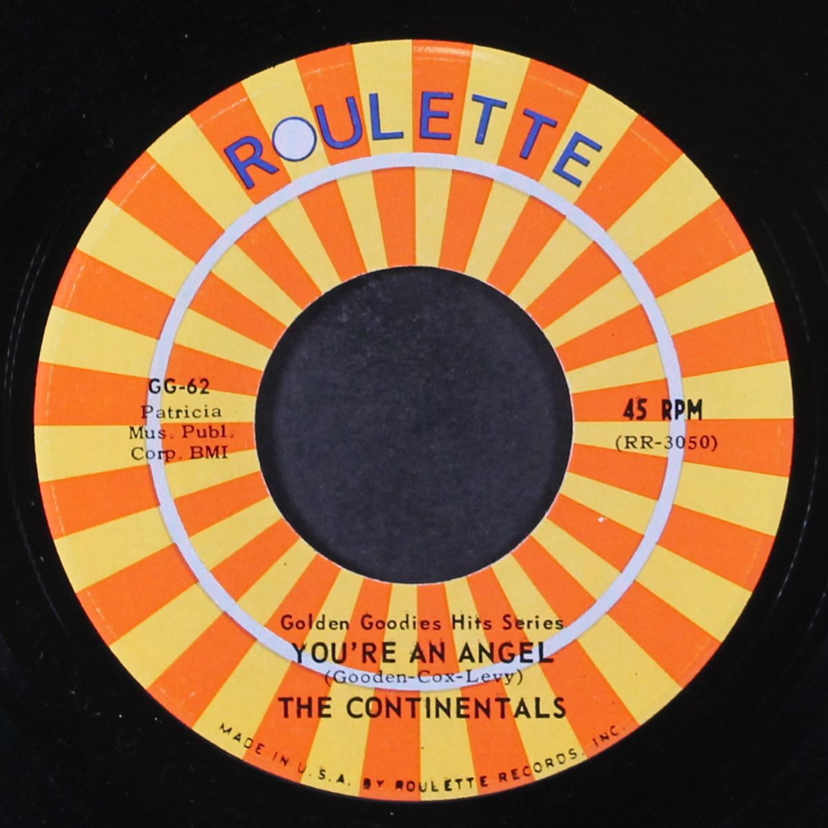 you're an angel / come back my love by CONTINENTALS / WRENS