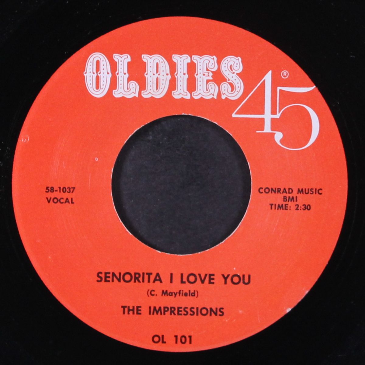 senorita i love you / sunday kind of love by IMPRESSIONS / HARP-TONES