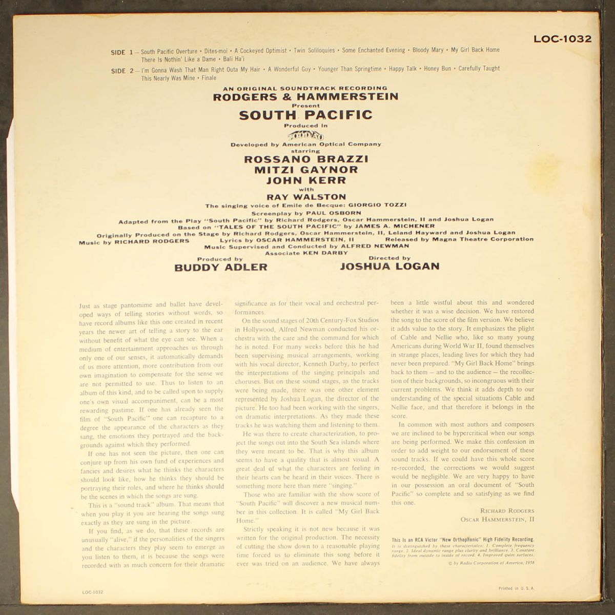 south pacific by SOUNDTRACK