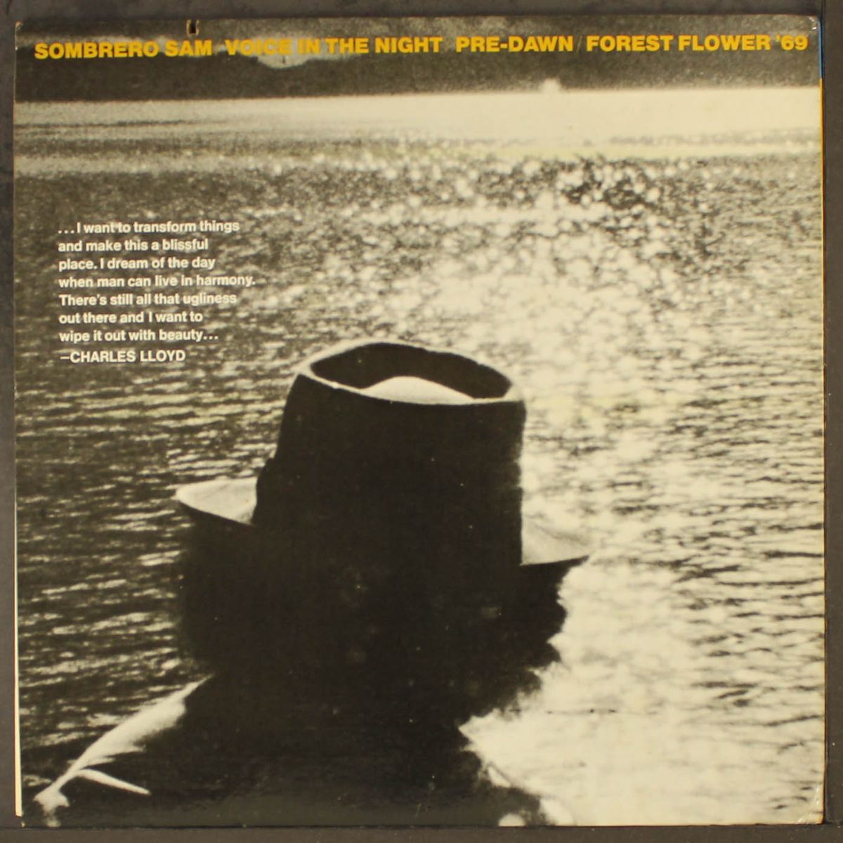 soundtrack by CHARLES LLOYD