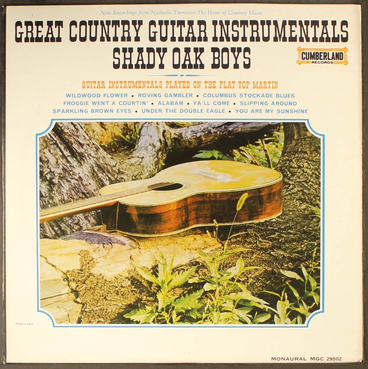 great country guitar instrumentals by SHADY OAK BOYS