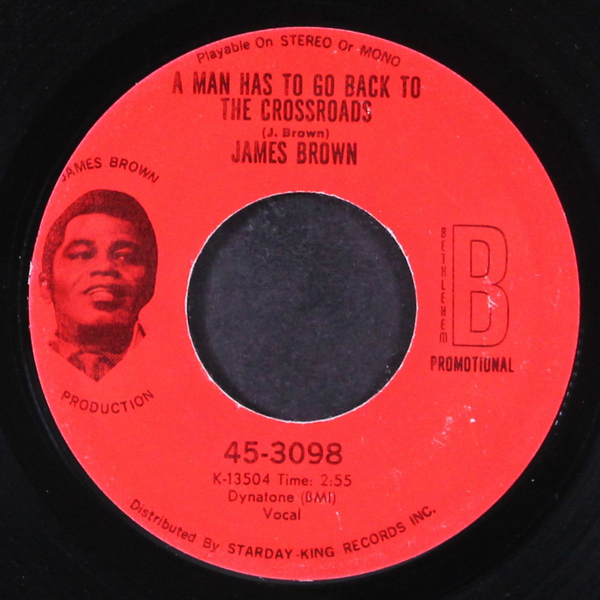 a man has to go back to the crossroads / same by JAMES BROWN