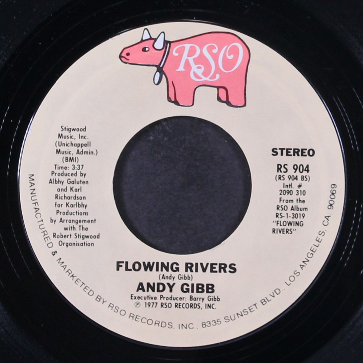 an everlasting love / flowing rivers by ANDY GIBB