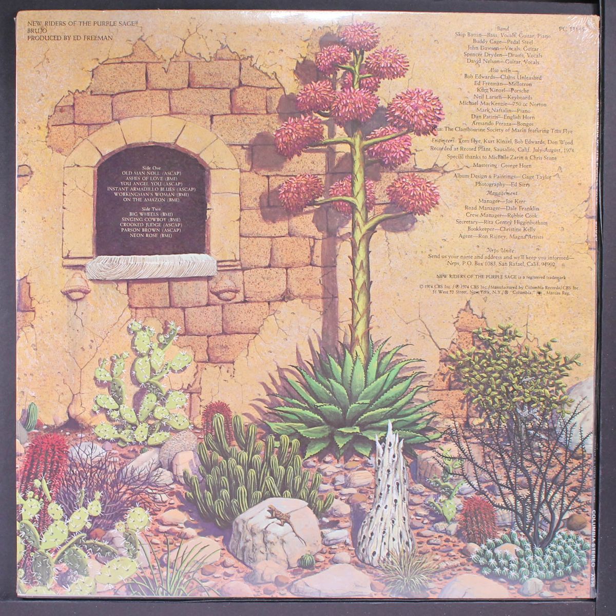 brujo by NEW RIDERS OF PURPLE SAGE