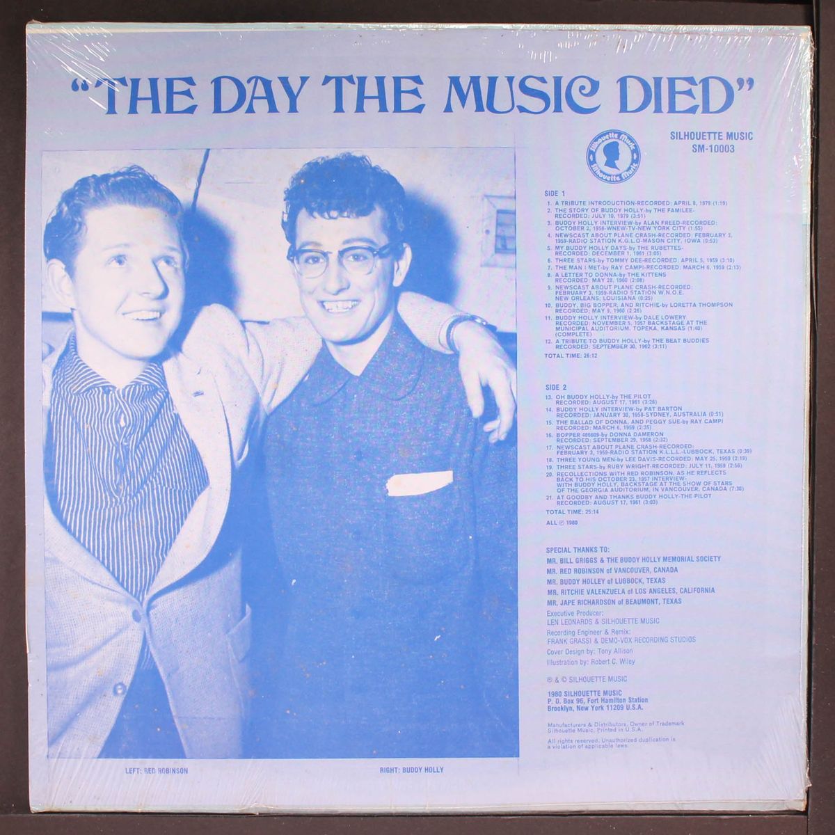 the day the music died by VARIOUS