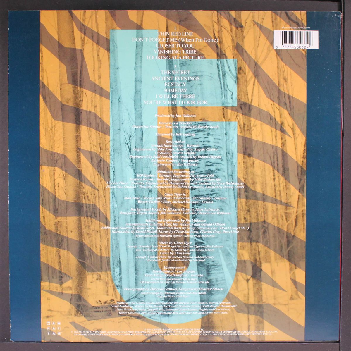 the thin red line by GLASS TIGER