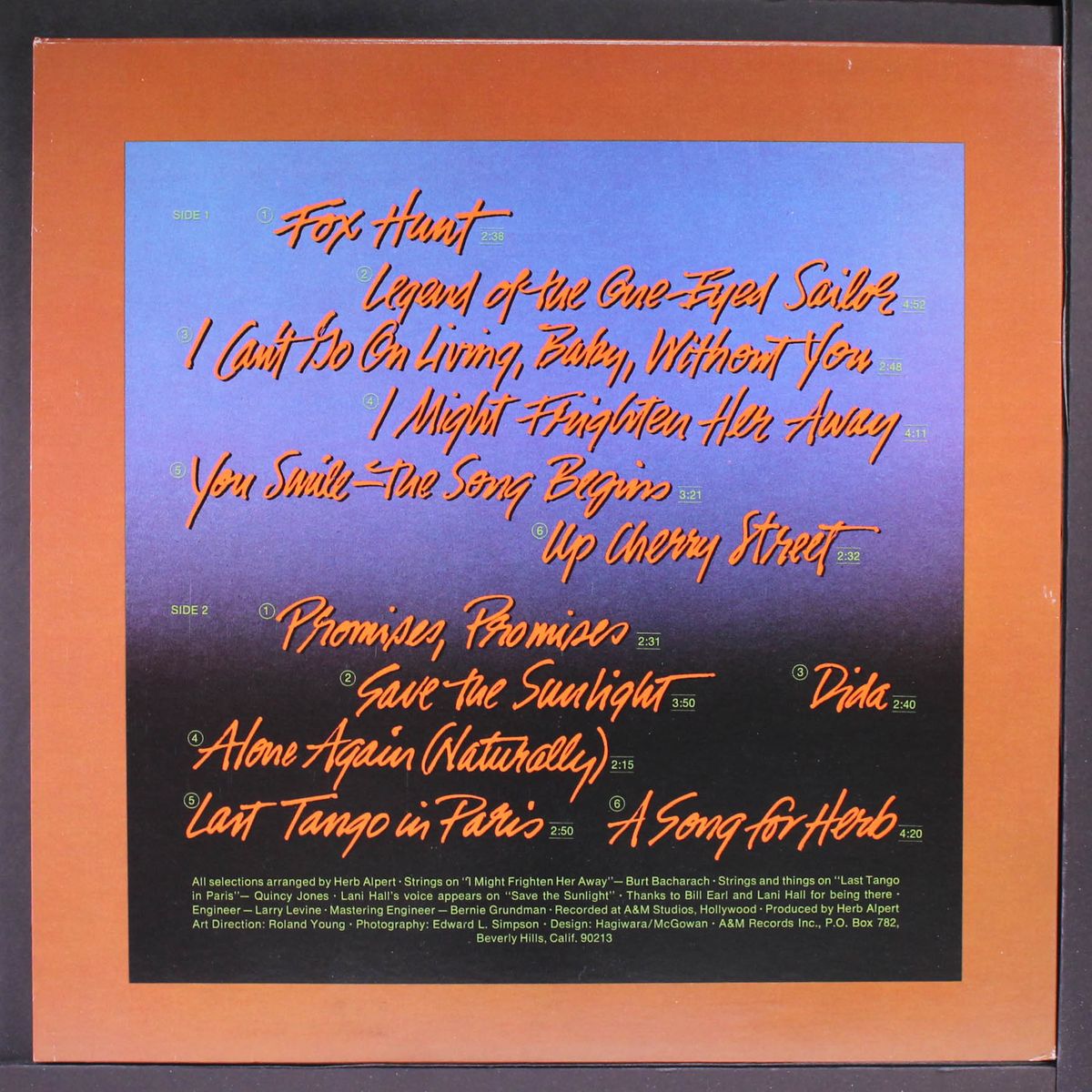 you smile--the song begins by HERB ALPERT
