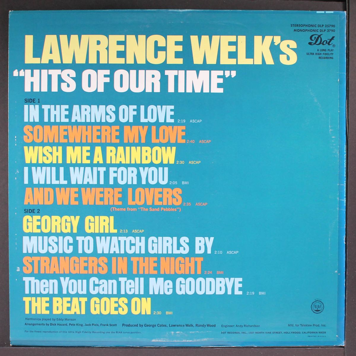 hits of our time by LAWRENCE WELK