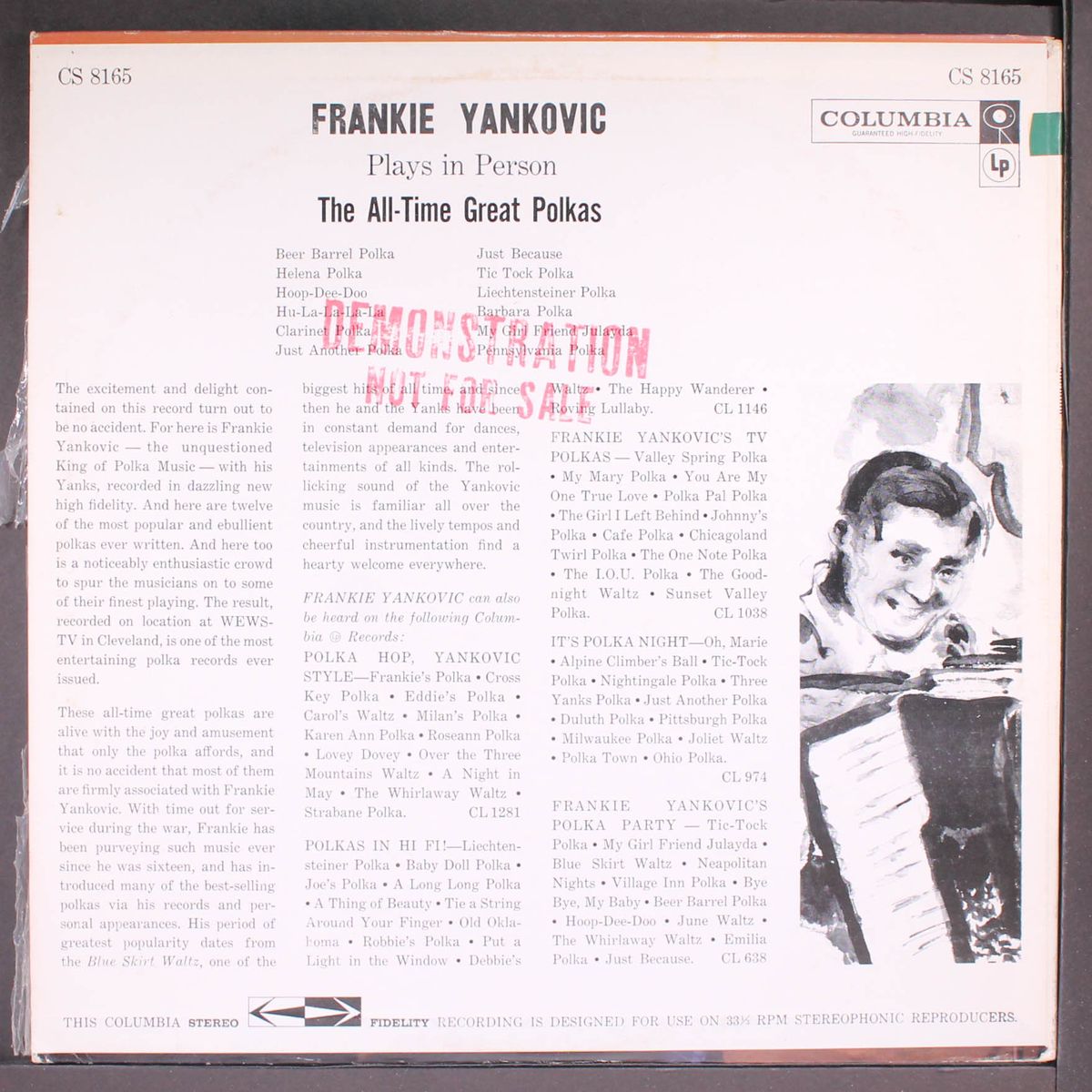the all time great polkas by FRANKIE YANKOVIC
