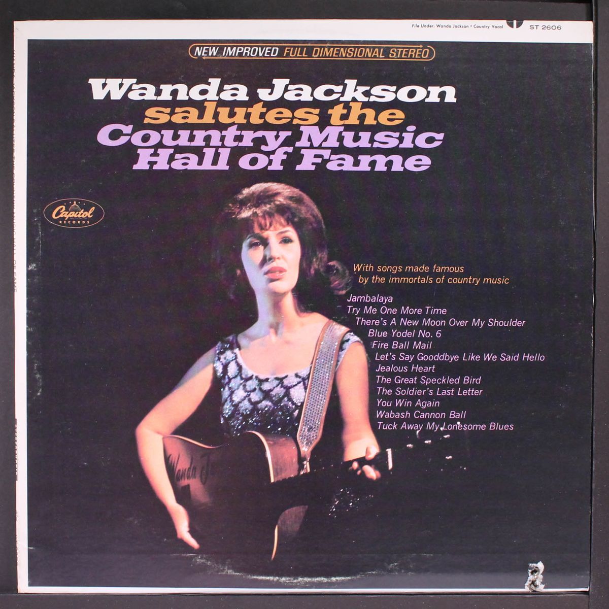 salutes the country music hall of fame by WANDA JACKSON