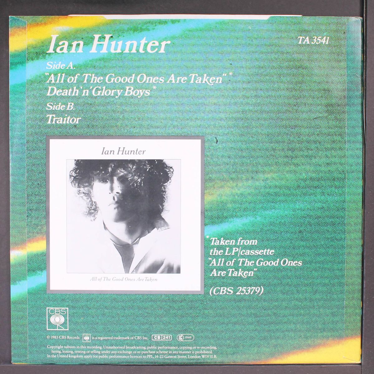 all of the good ones are taken by IAN HUNTER
