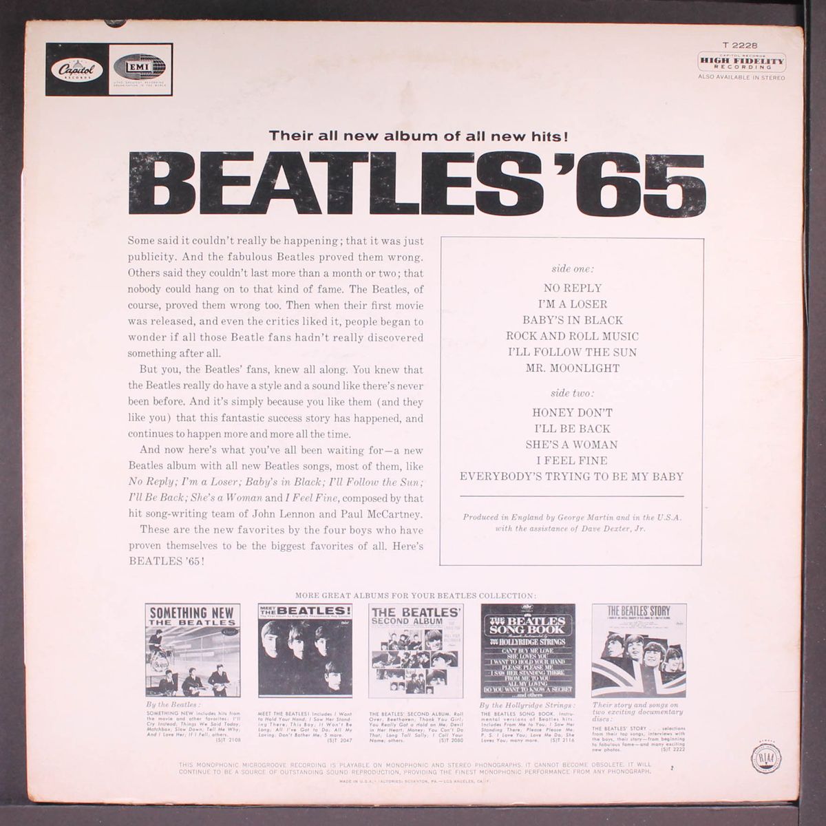 beatles '65 by BEATLES