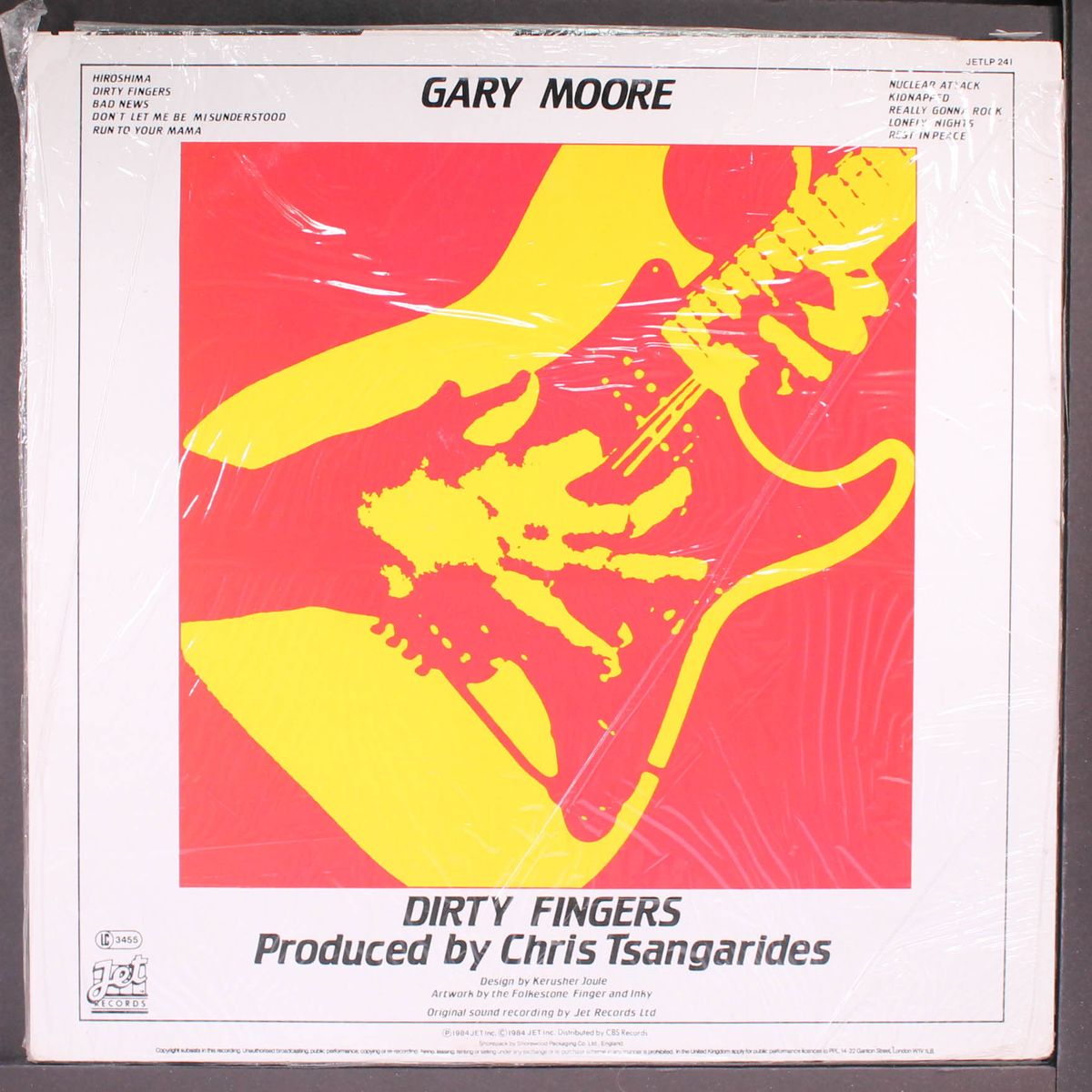dirty fingers by GARY MOORE