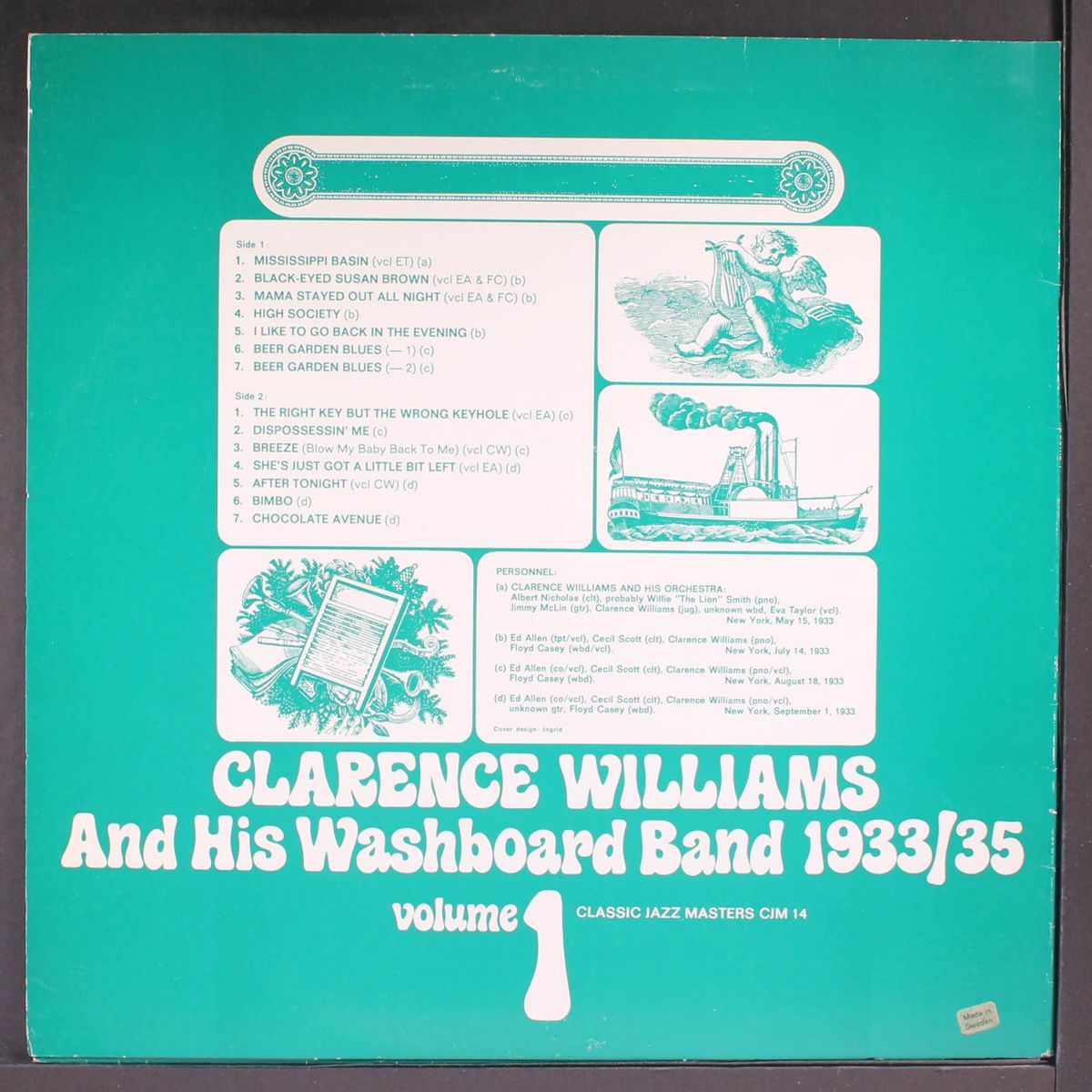 1933/35 vol. 1 by CLARENCE WILLIAMS