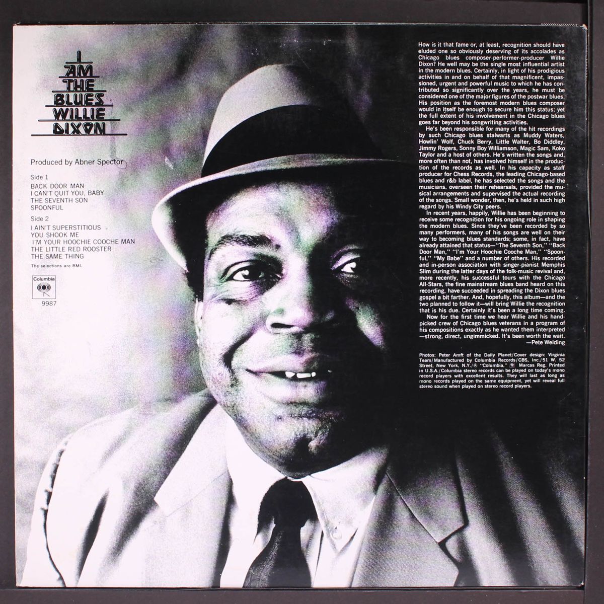 i am the blues by WILLIE DIXON