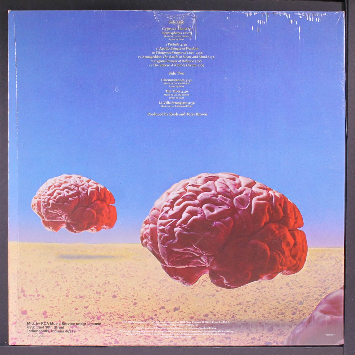 hemispheres by RUSH