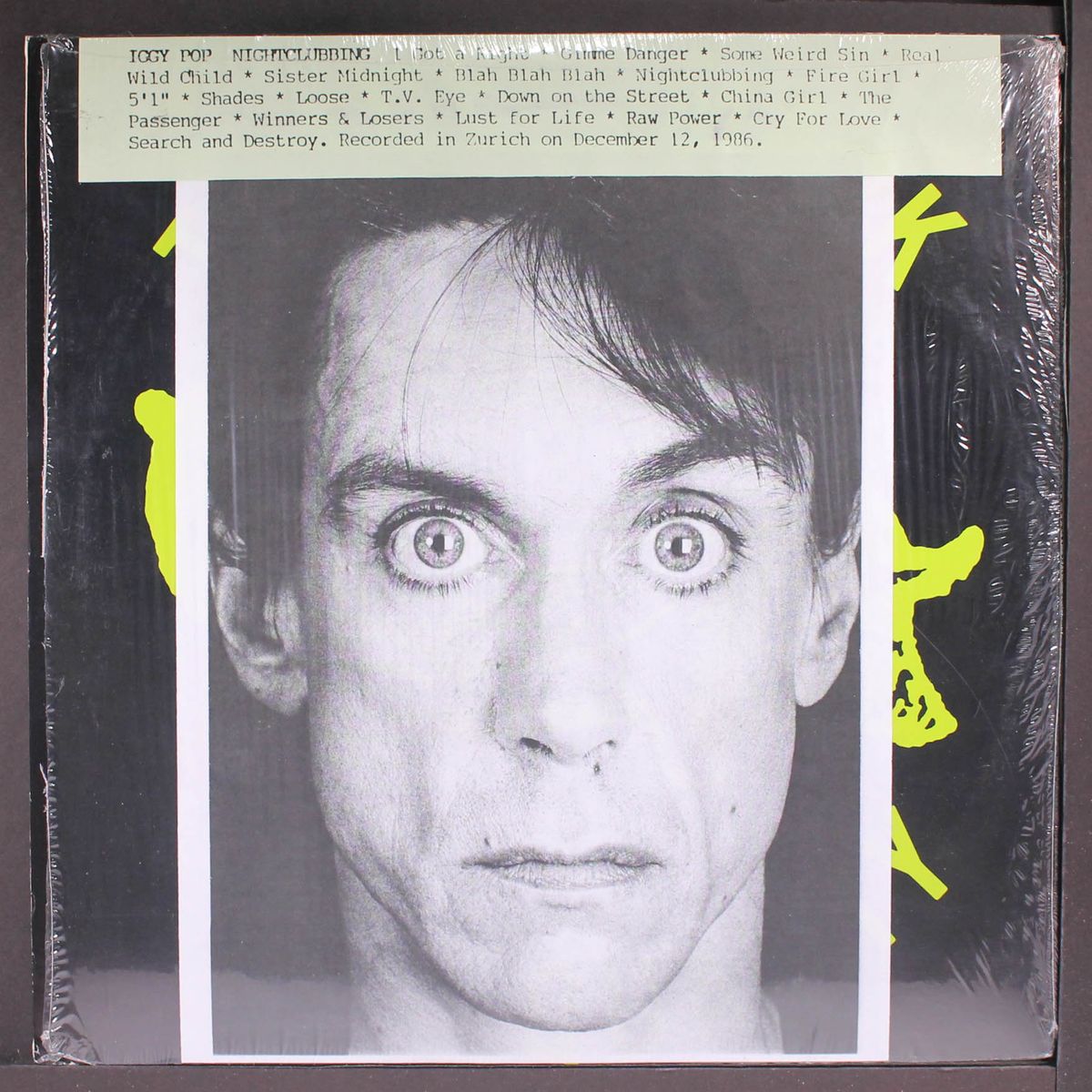 nightclubbing by IGGY POP
