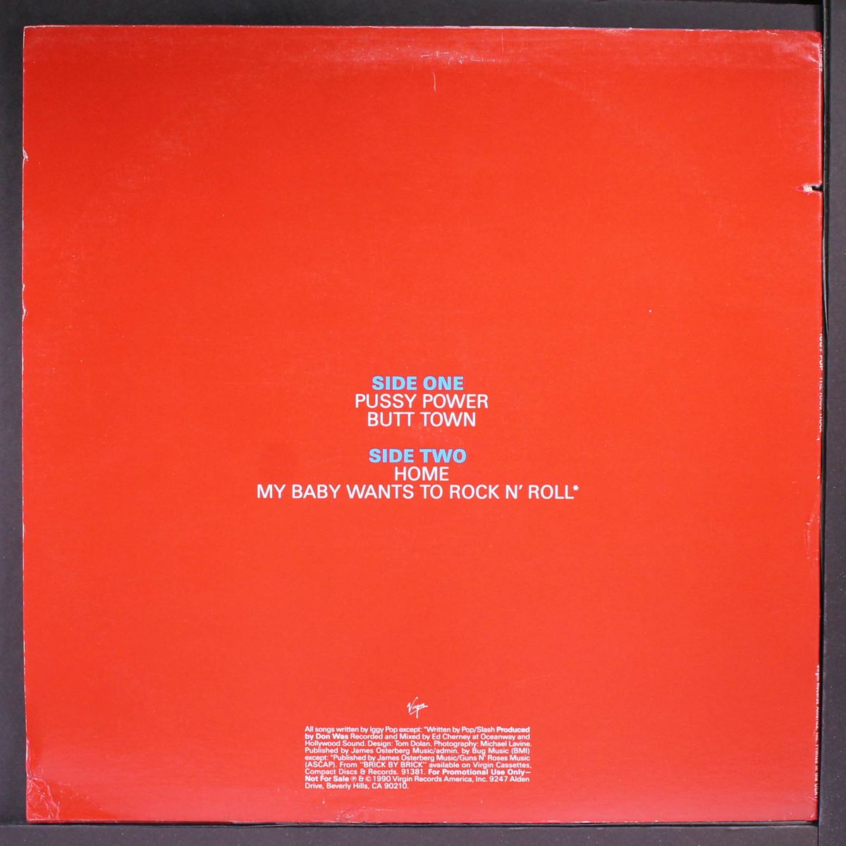 the raw trax by IGGY POP