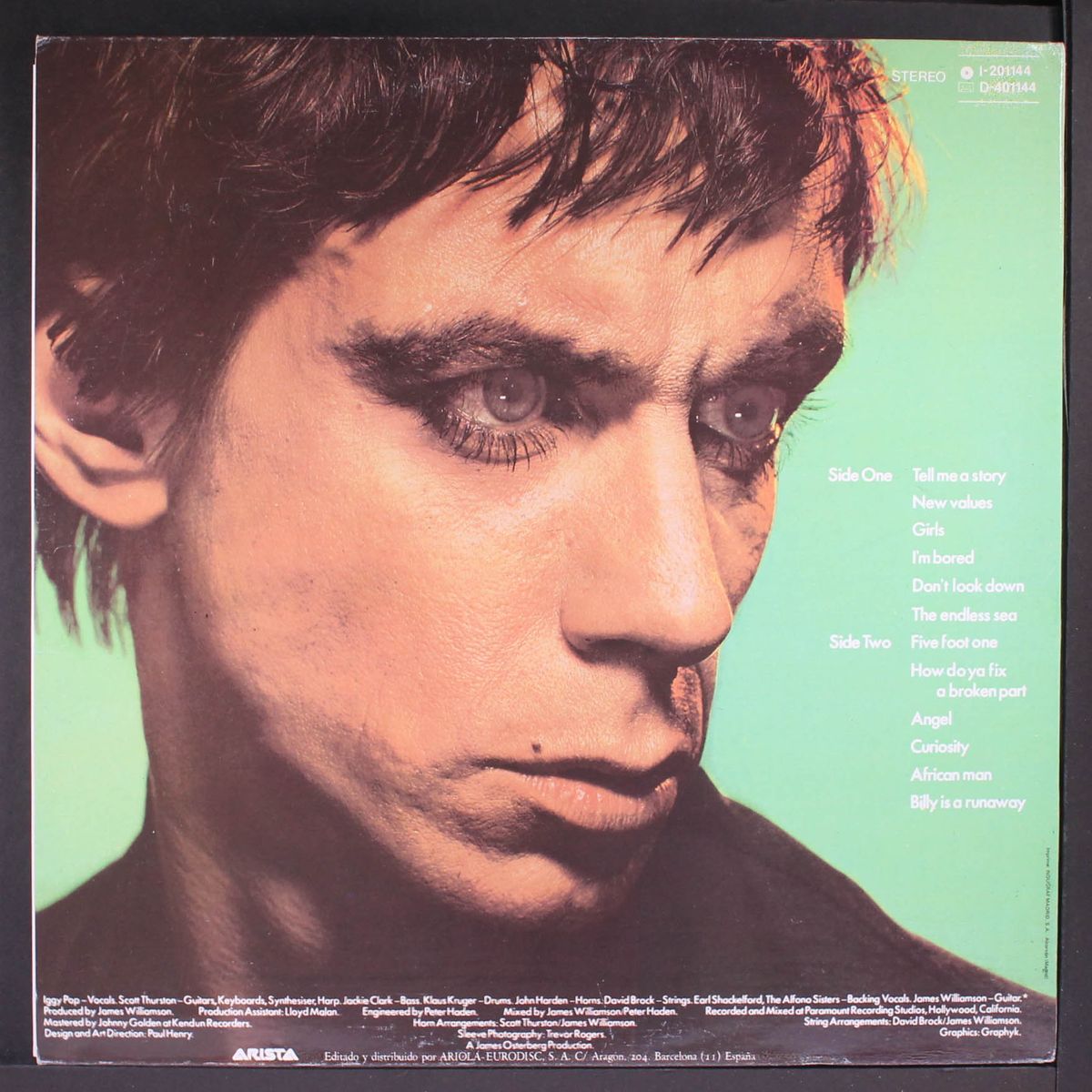 new values (nuevos valores) by IGGY POP