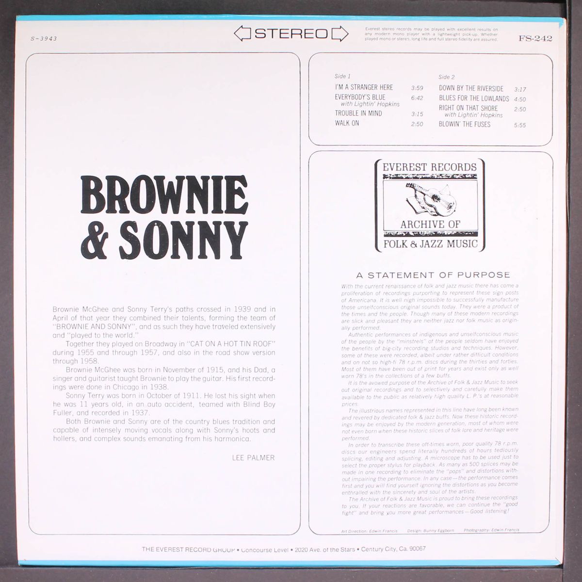 brownie & sonny by BROWNIE MCGHEE & SONNY TERRY