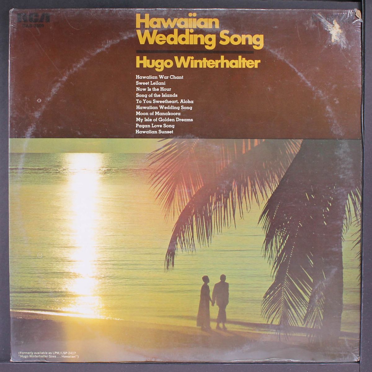 hawaiian wedding song by HUGO WINTERHALTER
