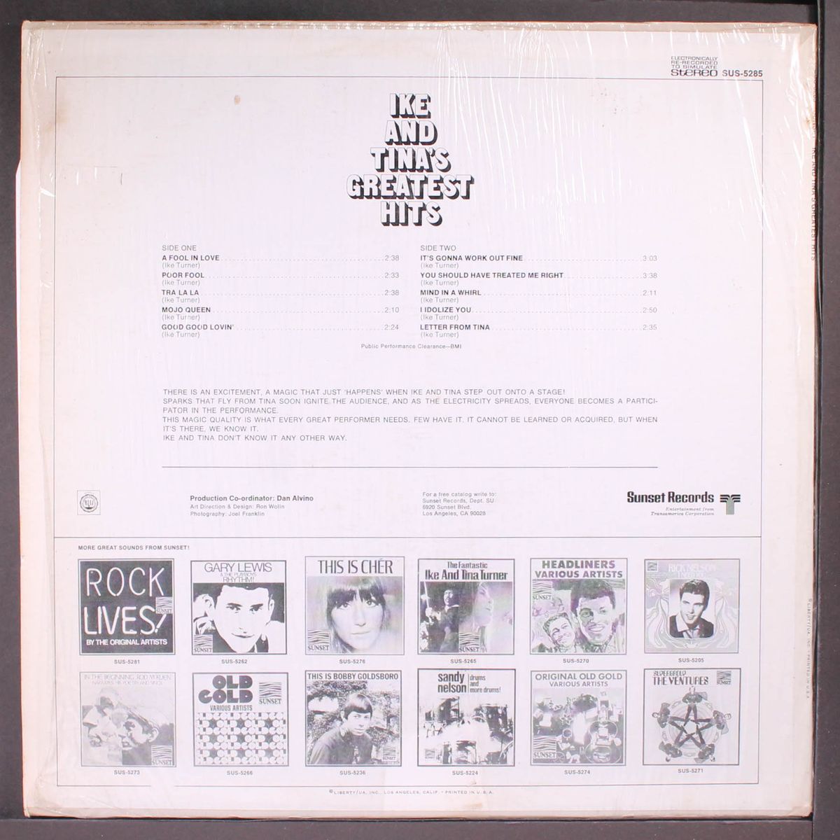 greatest hits by IKE & TINA TURNER