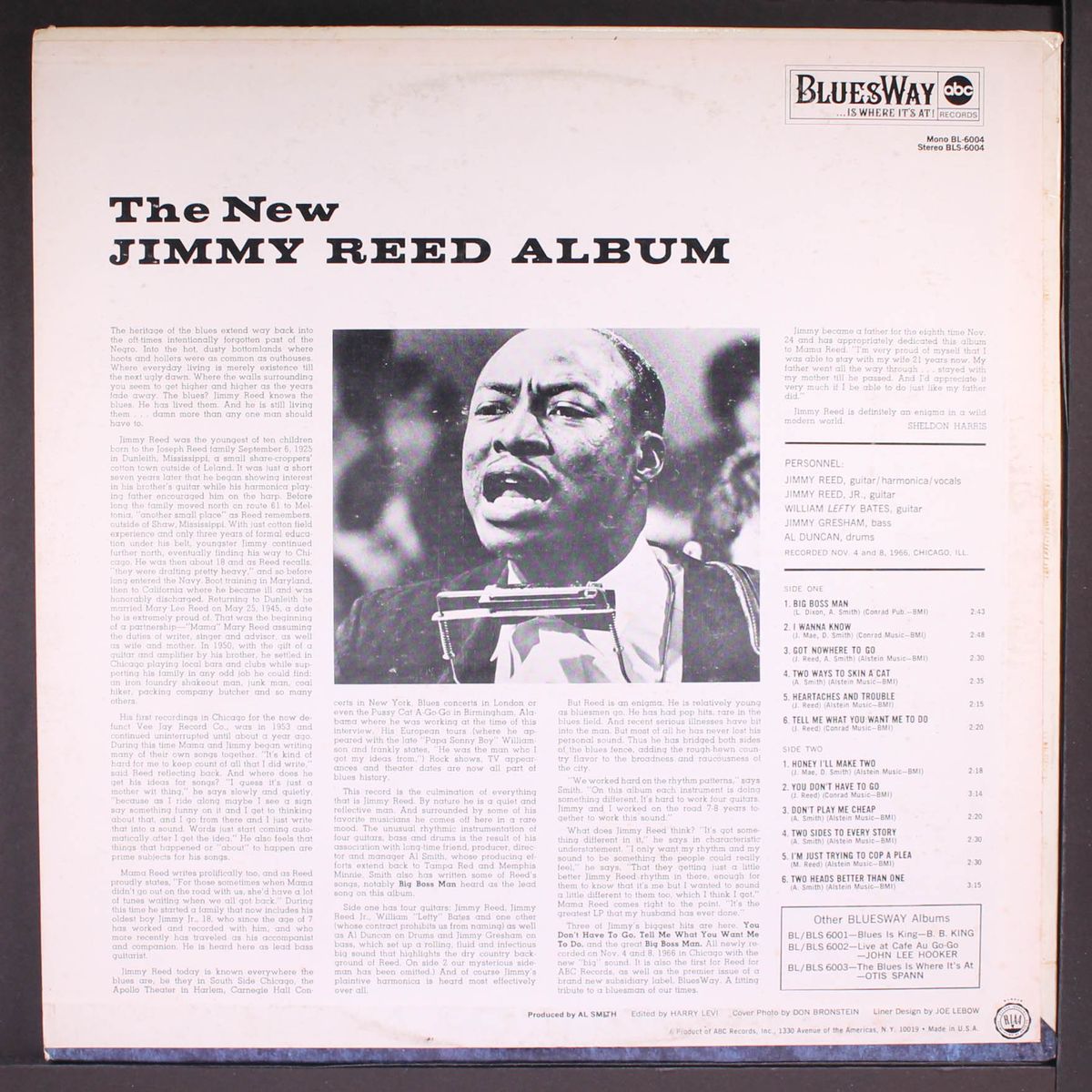 the new jimmy reed album by JIMMY REED