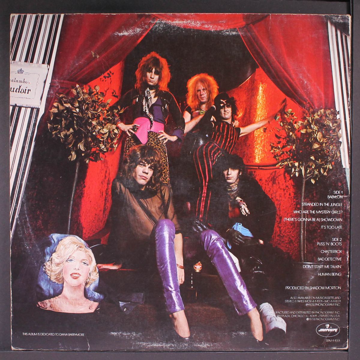 in too much too soon by NEW YORK DOLLS