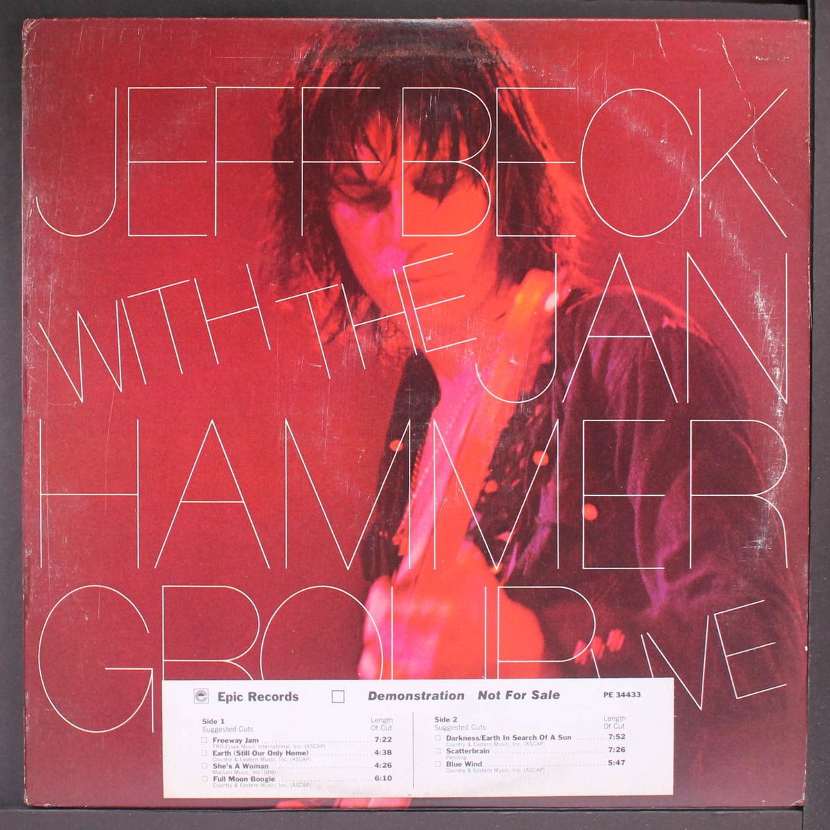live with the jan hammer group by JEFF BECK