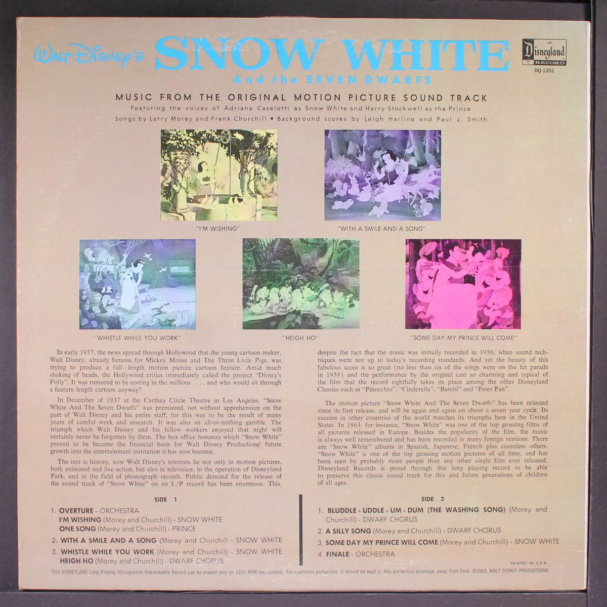 snow white and the seven dwarfs by SOUNDTRACK