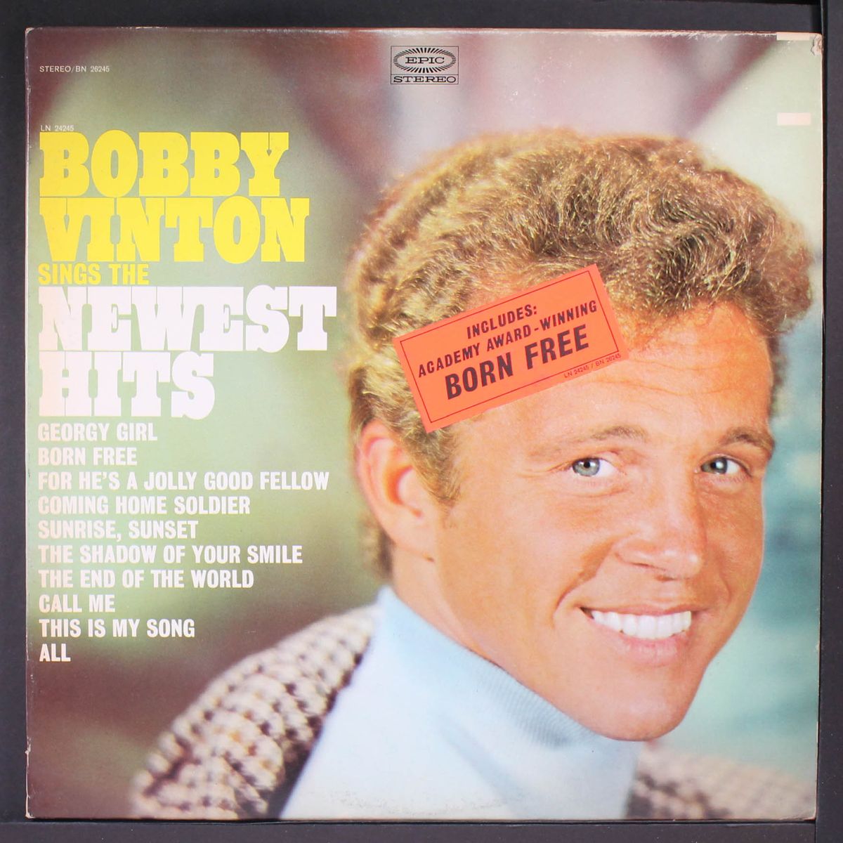 newest hits by BOBBY VINTON