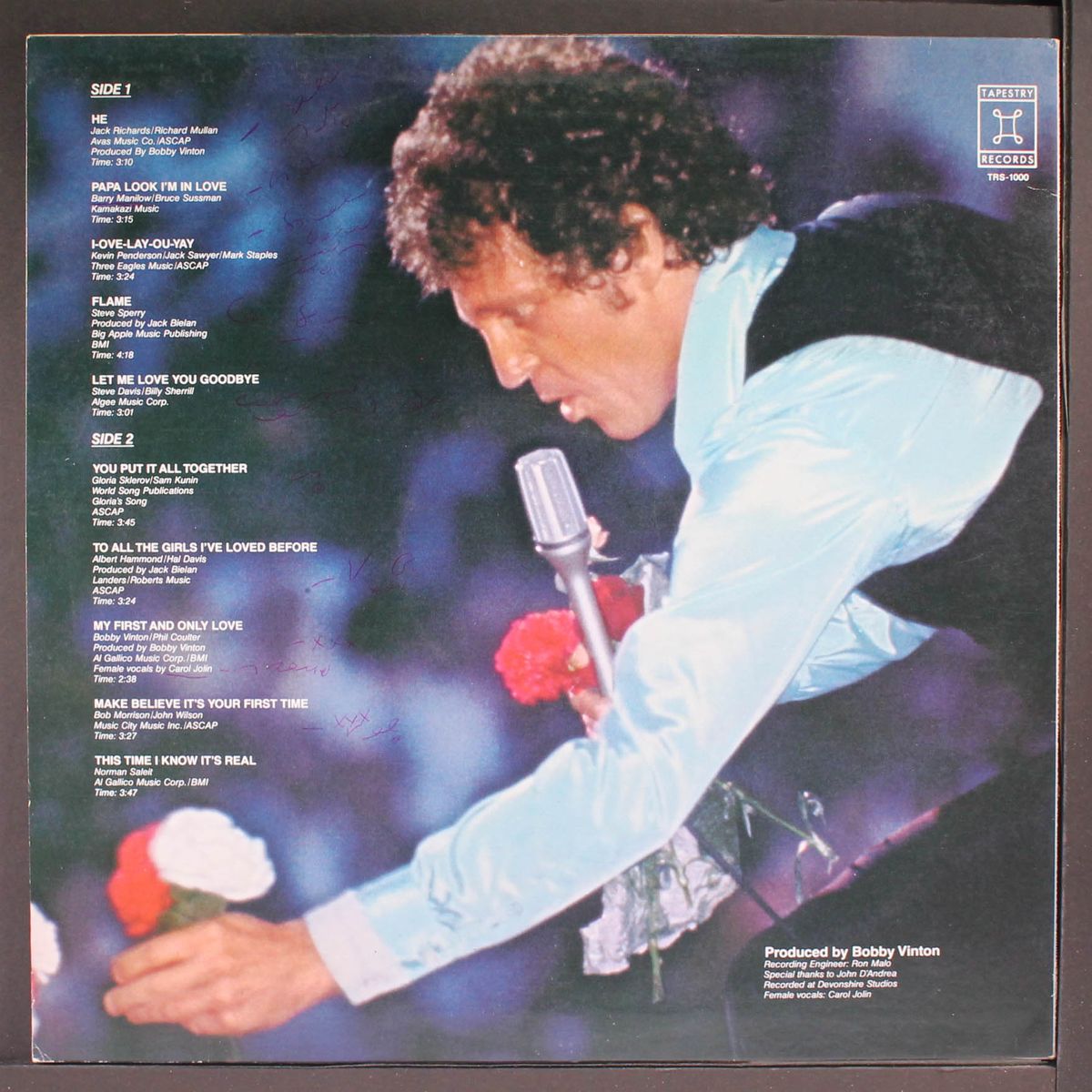 encore by BOBBY VINTON
