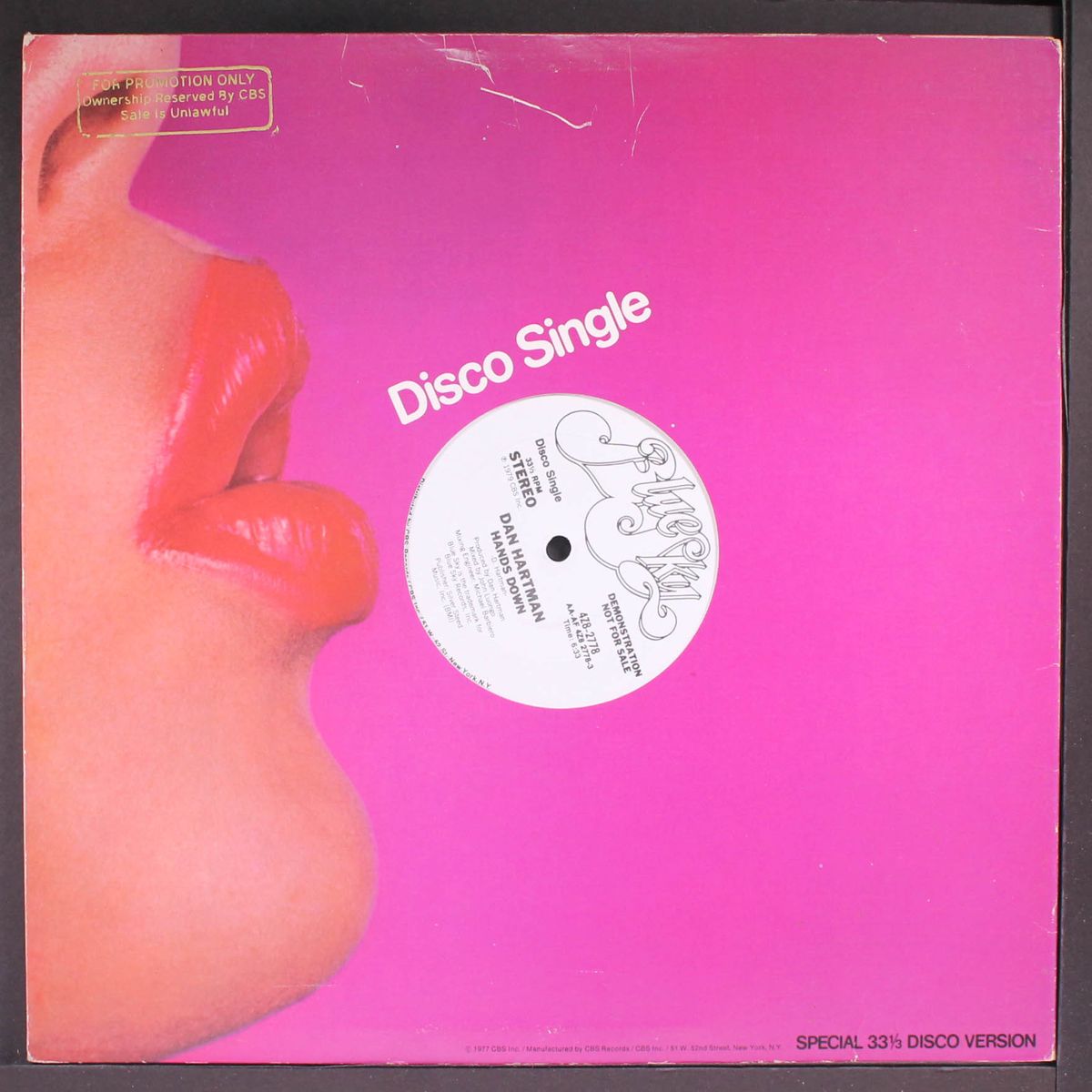hands down by DAN HARTMAN