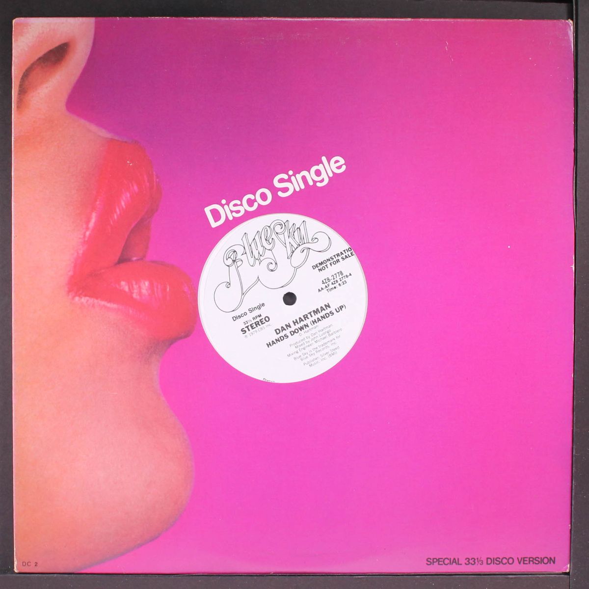 hands down by DAN HARTMAN
