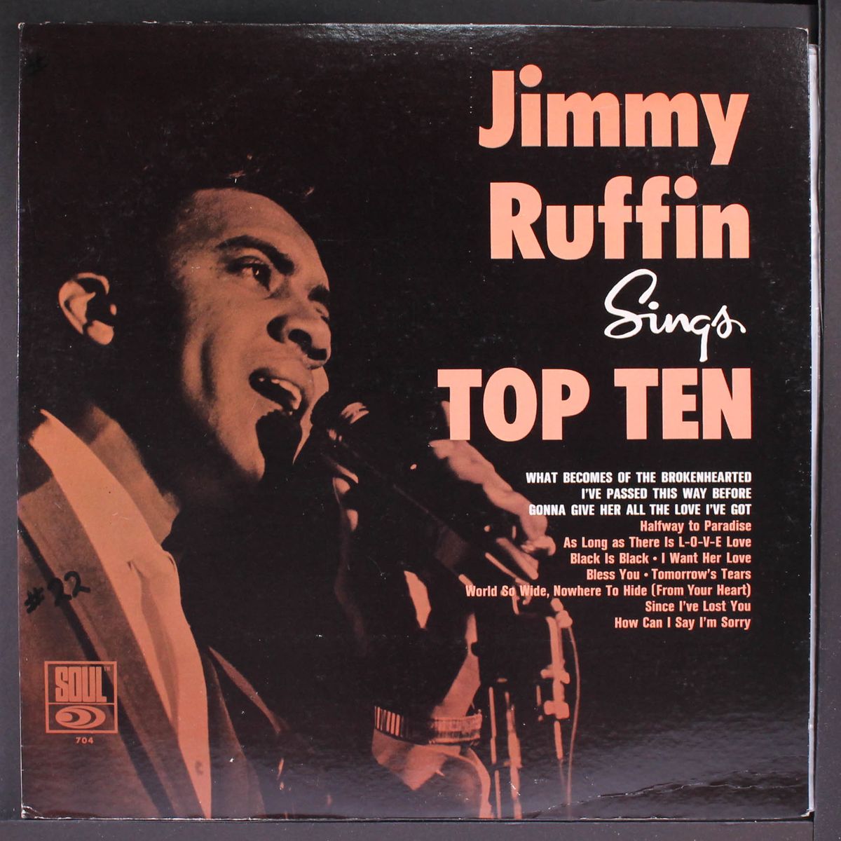 sings top ten by JIMMY RUFFIN